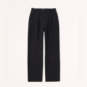 NWT Abercrombie Tailored Relaxed Straight Pant